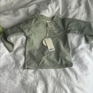 Quince Mae Kids swim rashguard size 12-18m